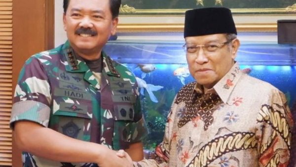 Panglima TNI Kunjungi Kiai Said di Gedung PBNU