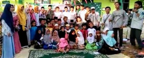 Puluhan Yatim Piatu Disantuni Saat Peringatan Harlah MAPAKSINU 